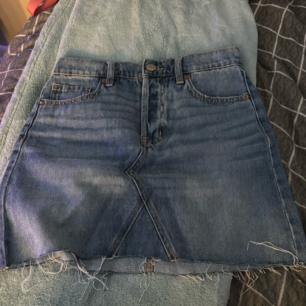 Womens jean skirt